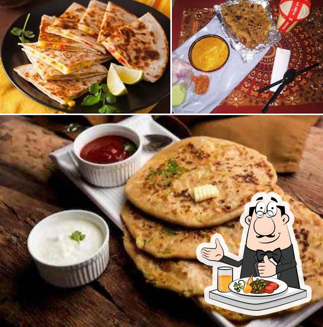 Food at Moolchand Paratha