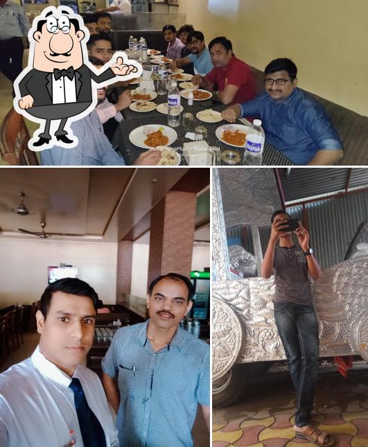 The interior of Narmada Bar and Resto