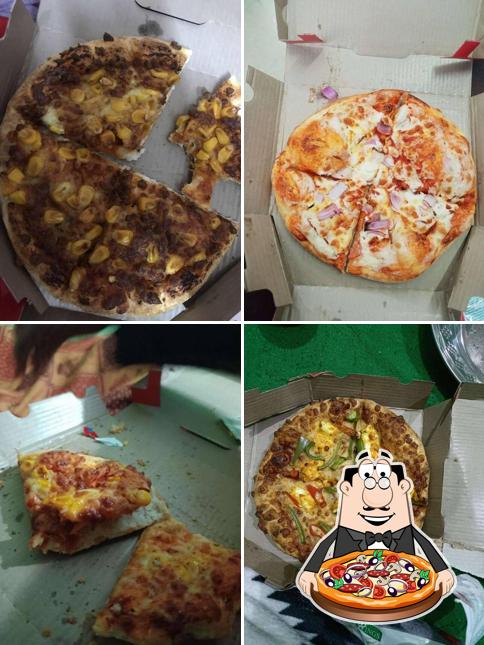 Try out pizza at Pizza Wings