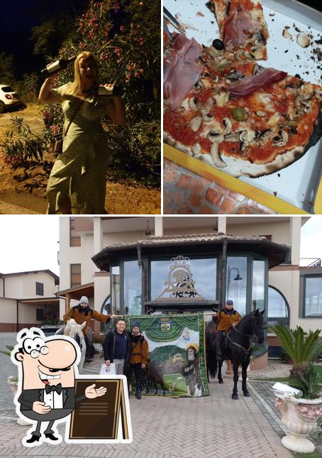 La foto della esterno e pizza di Ristorante Nespolo D'Oro