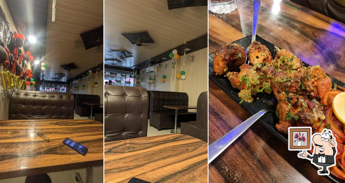 The interior of Sher e punjab family restaurant