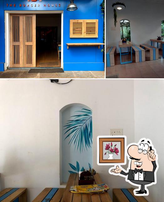 Check out how The Burger House Goa looks inside