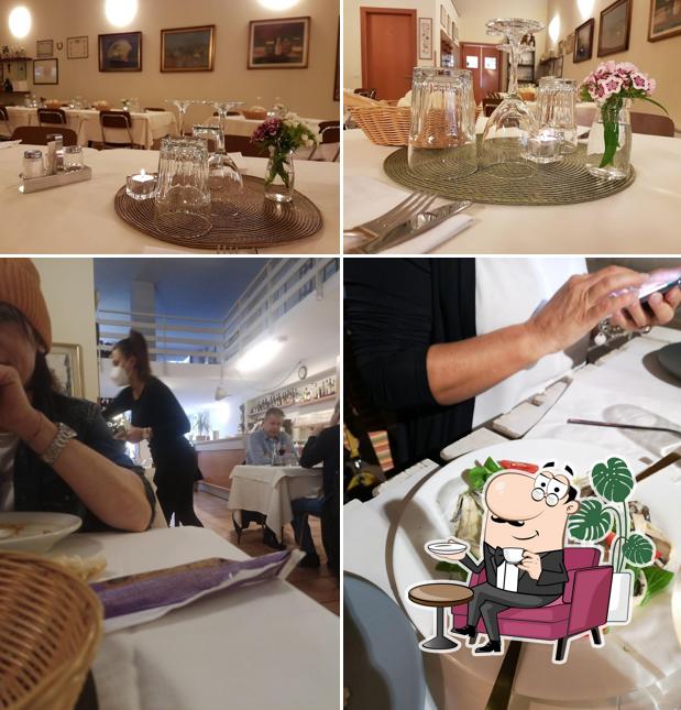 Gli interni di Trattoria Gastronomia Spotti