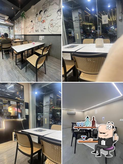 The interior of Unaav - The Dakshin Cafe