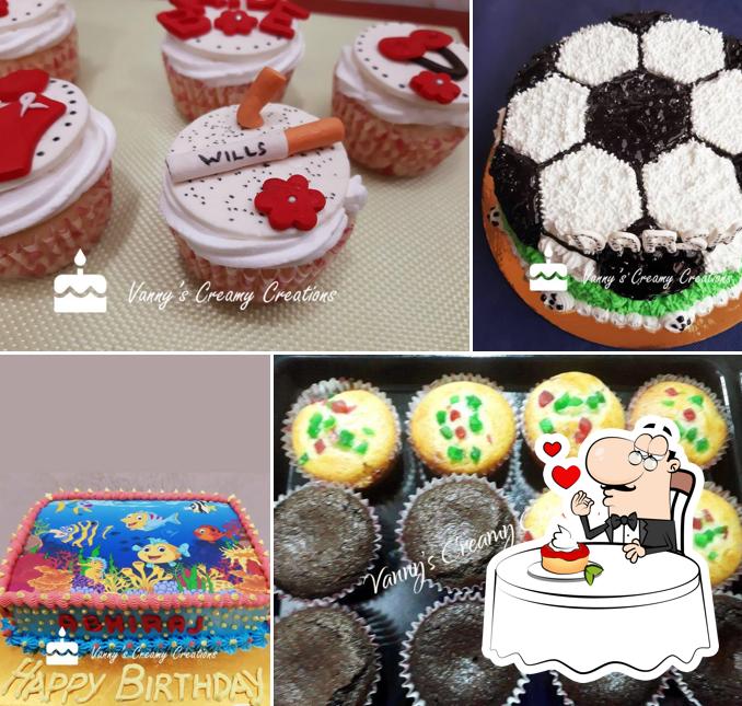Vanny's Creamy Creations offers a number of desserts