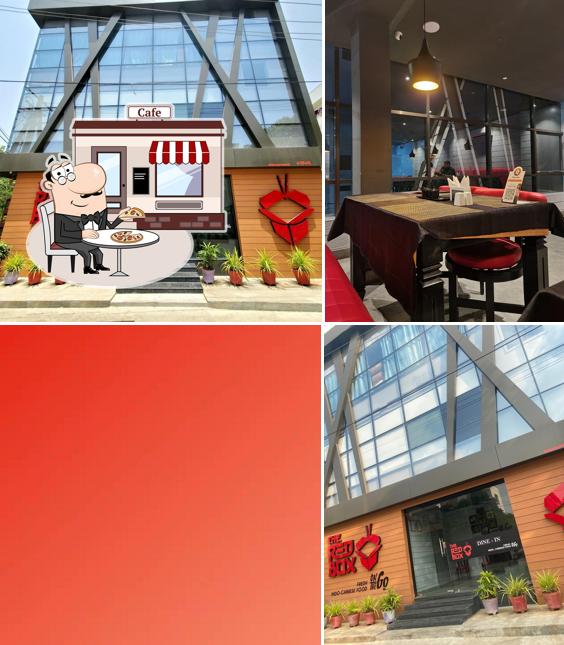 Check out how The Red Box looks outside