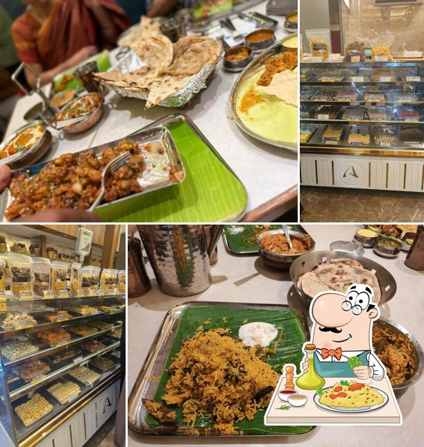 Meals at Aruvi Veg Restaurant