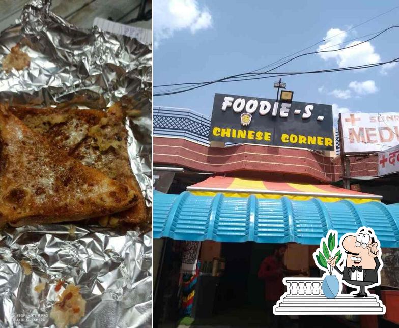 The exterior of Foodies