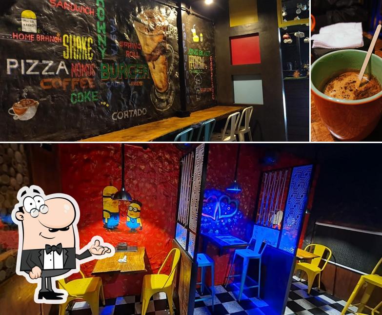 The restaurant's interior and beverage