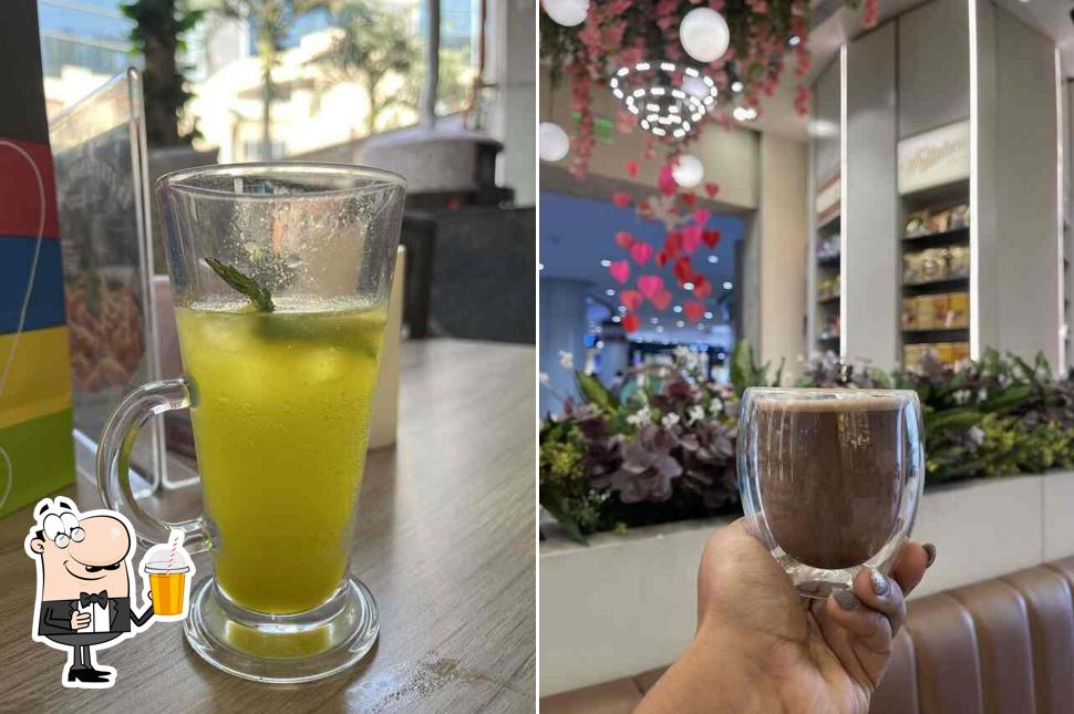 Enjoy a beverage at Coco Cafe