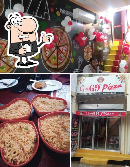 Here's a picture of Go 69 Pizza