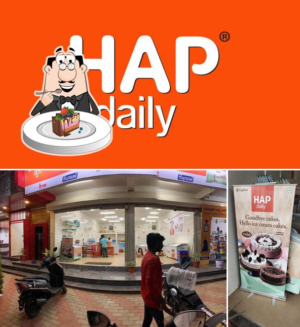 See this picture of HAP daily