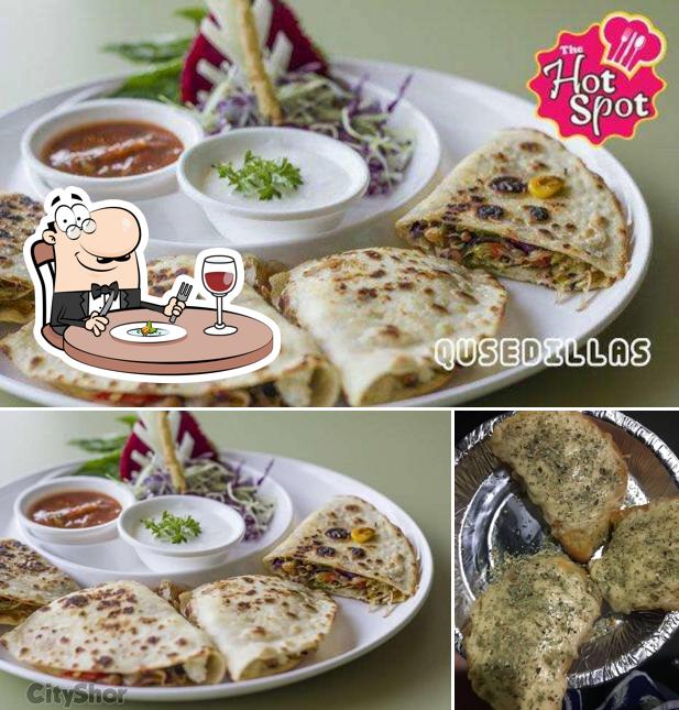 Food at Hot Spot Fast Food