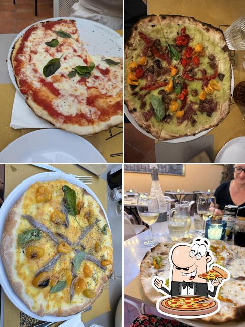 Ordina tra le molte varianti di pizza