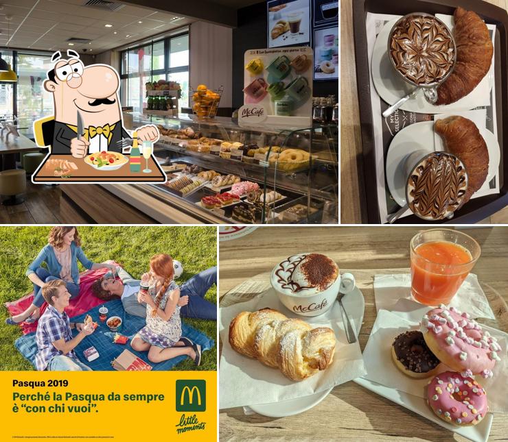 Platti al McDonald's Viterbo Garbini