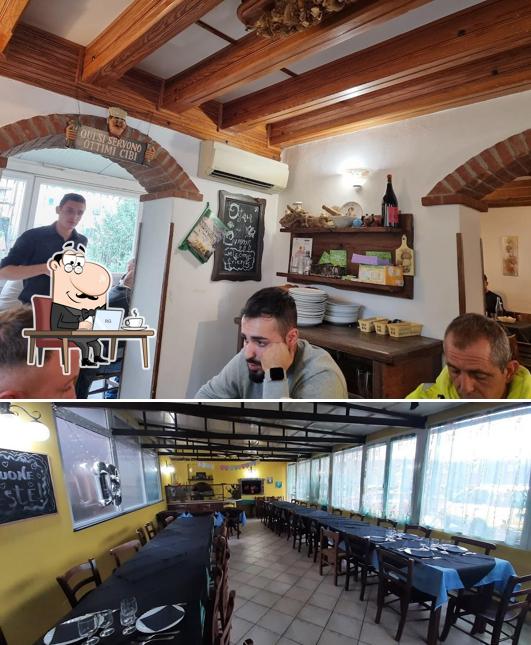 Gli interni di Ostaja dò Ciûmmin