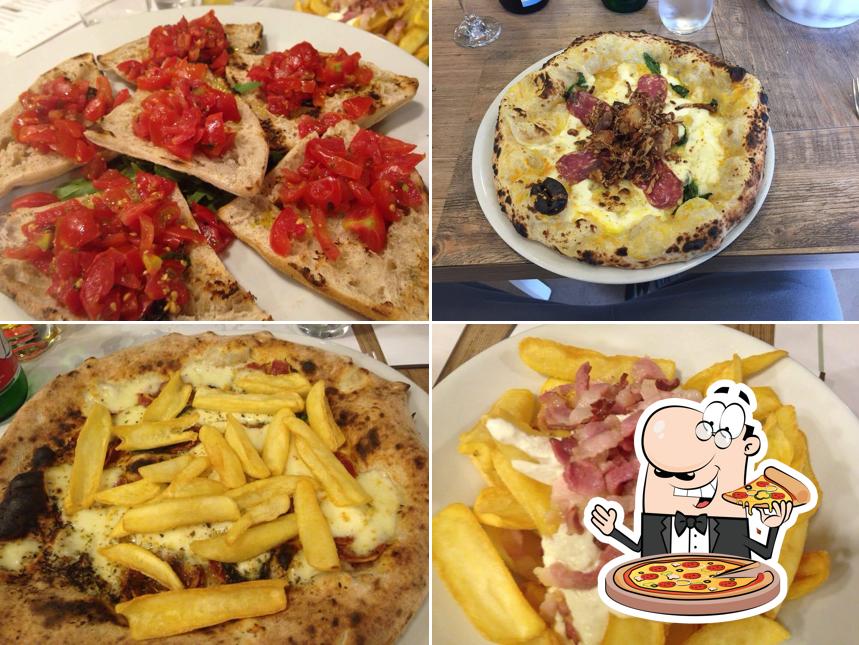 Scegli tra le svariate varianti di pizza