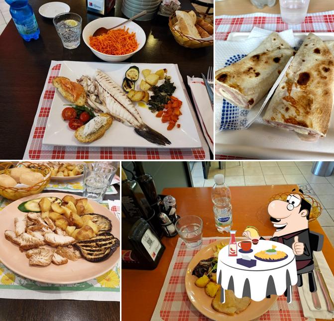 Piatto di formaggi al Osteria Europa