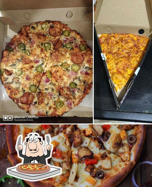 Order pizza at Ria & Kathy's Pizzeria