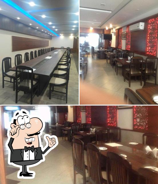 The interior of Royal Dawat Buffet Restaurant