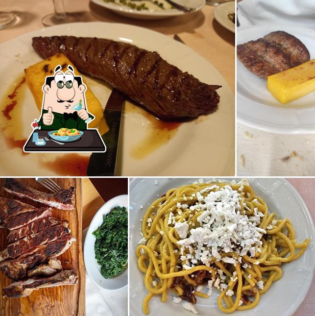 Cibo al Trattoria Da Tullio