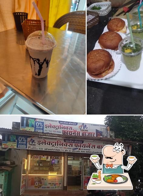 The picture of food and exterior at Trino Pizza Corner Arang