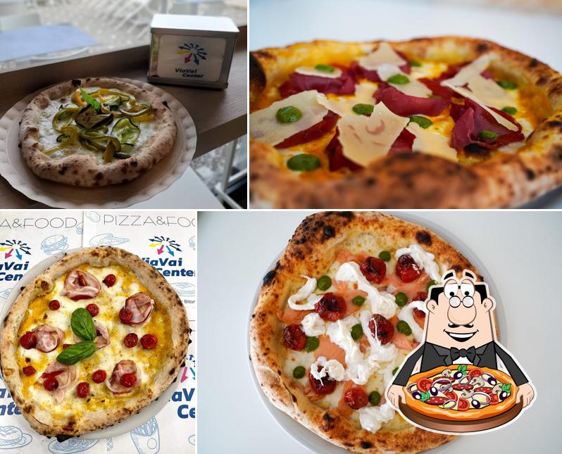 Ordina tra le molte varianti di pizza