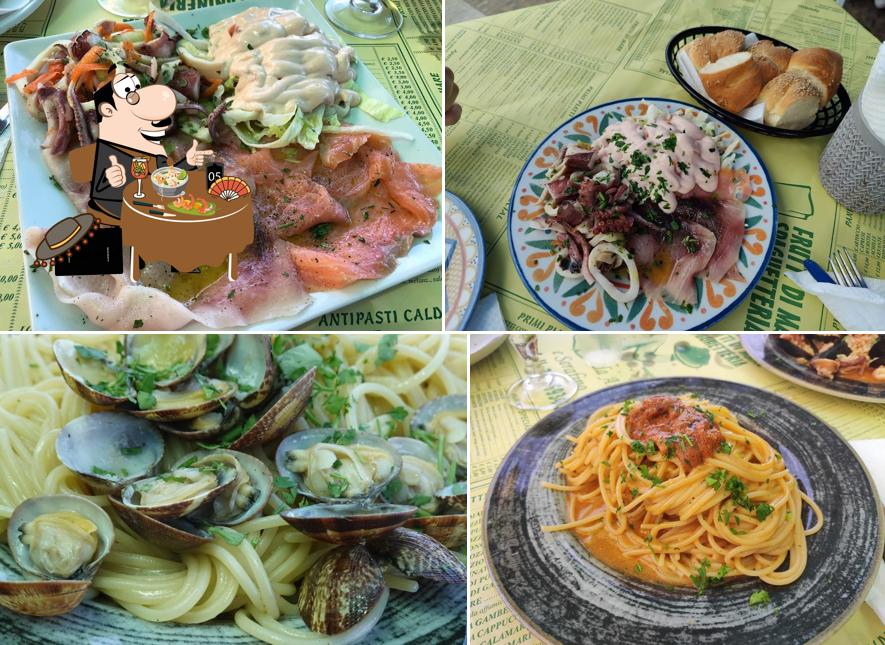 Platti al Spaghetteria da Angelo e Serafino