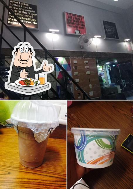 This is the photo depicting food and interior at Coldpan