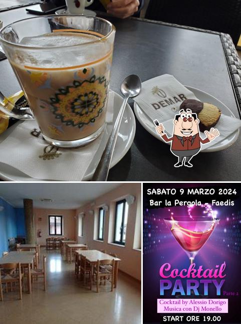 La immagine della cibo e interni di Bar La Pergola