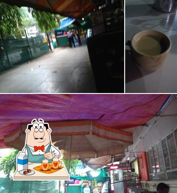 Enjoy a beverage at Rutuja Bakery & Snacks
