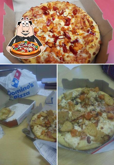 Try out pizza at Domino's Pizza Bidhannagar, Kolkata