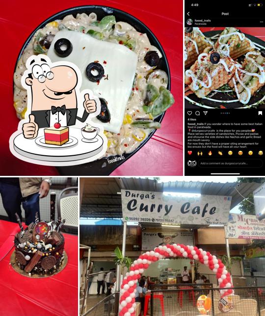 Durga's Curry Cafe offers a variety of sweet dishes