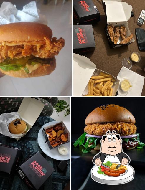 Food at GOOD FLIPPIN' BURGERS