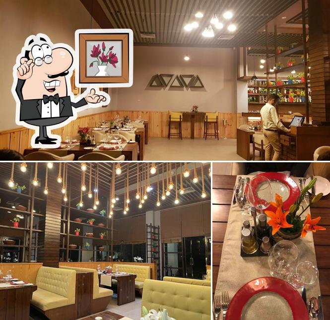 The interior of Giardino