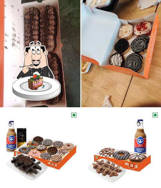 Chocolate cake at Mad Over Donuts