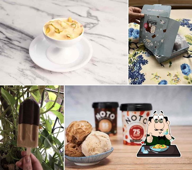 Food at NOTO - Ice Creams & Desserts