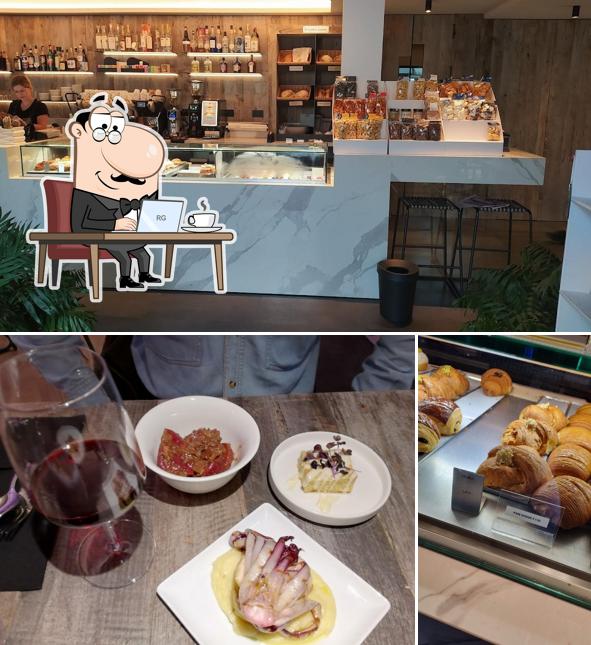 Gli interni di NOVA Atelier dolce e salato