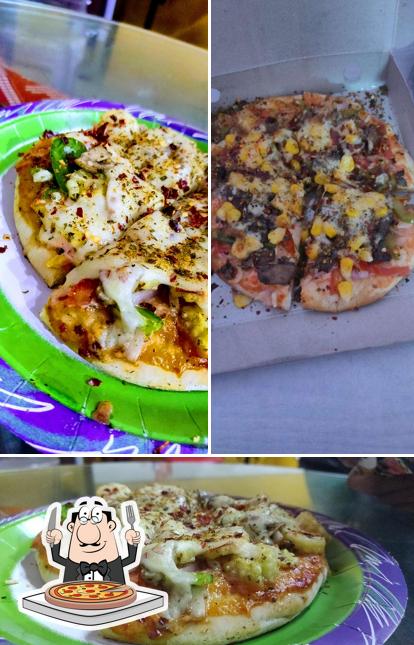 Get pizza at Pizza Paradise