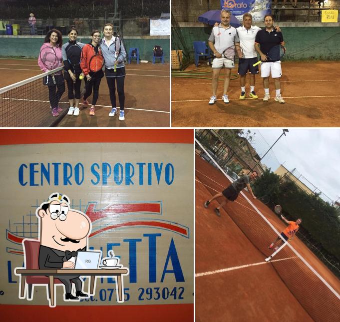 Dai un'occhiata agli interni di La Racchetta - Circolo sportivo. Padel, tennis e calcio a 5 a Frosinone