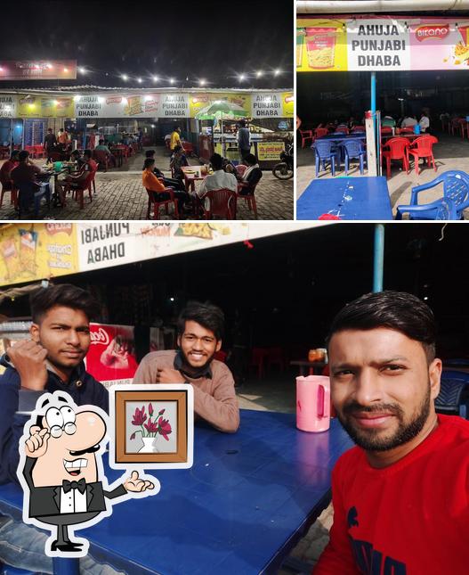 Check out how Ahuja Punjabi Dhaba looks inside