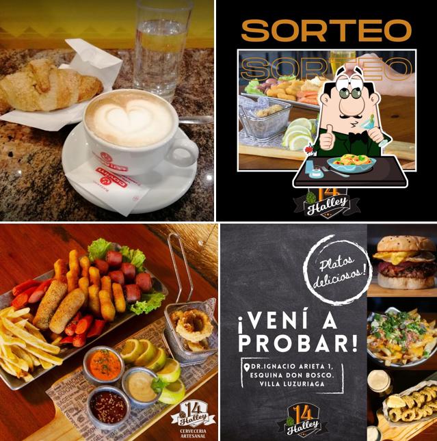 Cibo al Bar Halley...american bar