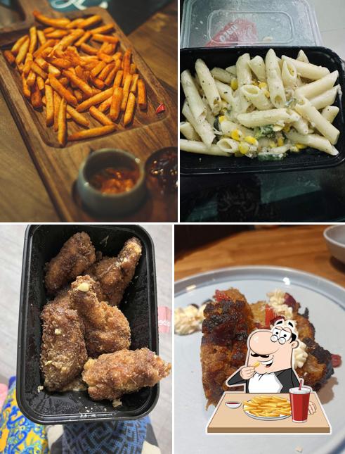 French fries at CALM STREET CAFE