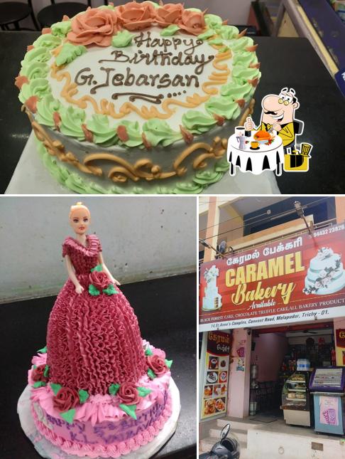 Food at Caramel Bakery