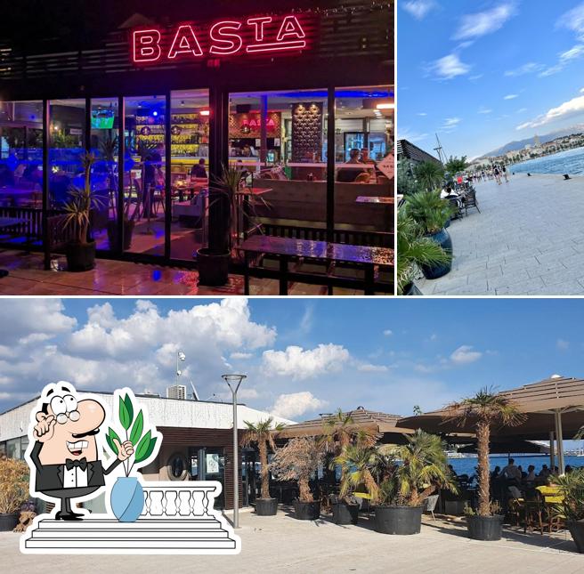 Gli esterni di Gourmet Bar Basta