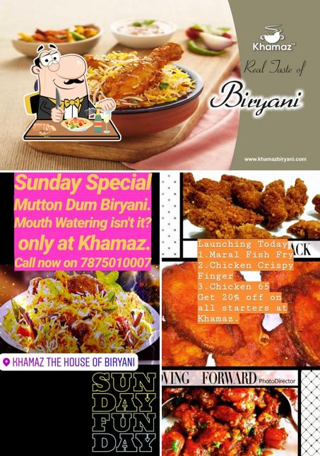 Food at Khamaz Biryani