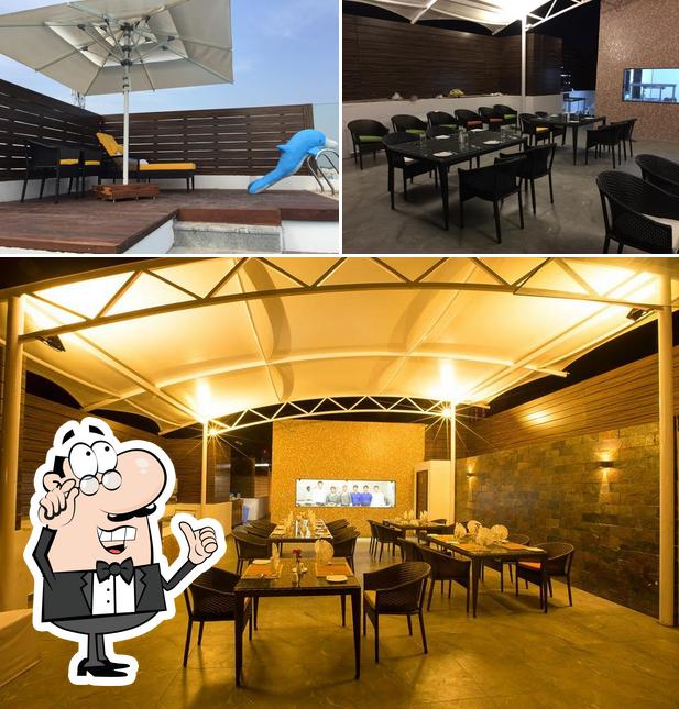 Check out how Lijo Sky Pool Restaurant looks inside