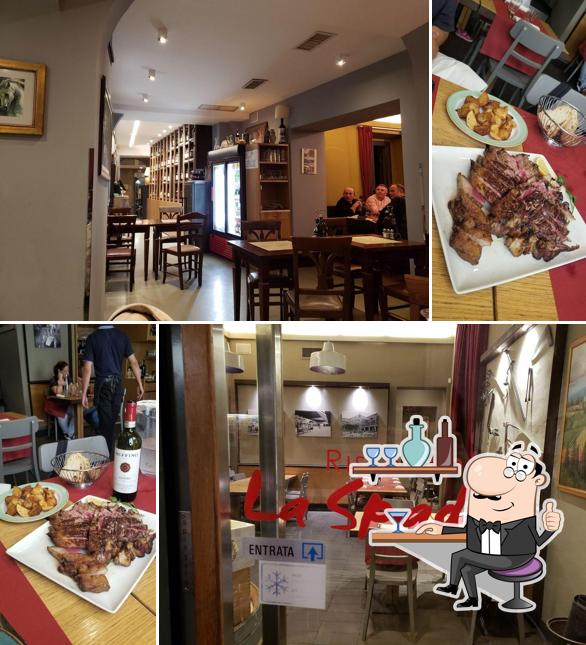 Gli interni di Osteria Ristorante La Spada