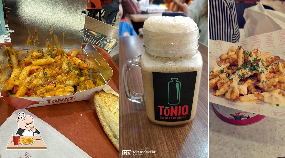 French fries at ToniQ Dry Bar and Kitchen