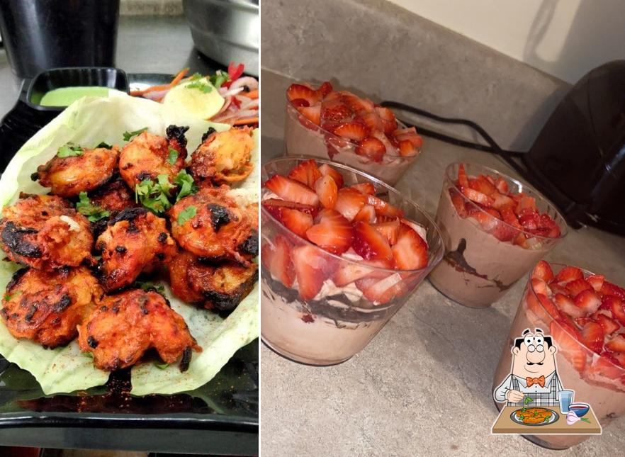 Chicken wings at V Delights